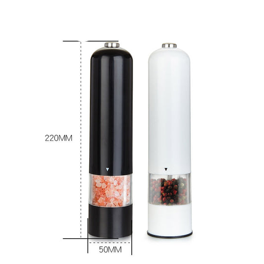 Electric Salt & Pepper Grinder — One-Touch Automatic Mill