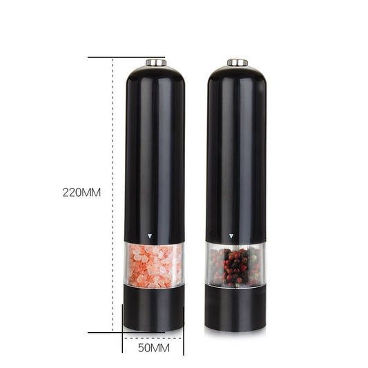 Electric Salt & Pepper Grinder — One-Touch Automatic Mill