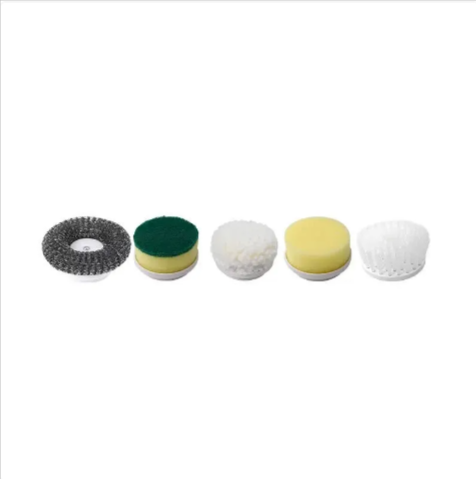 Handheld Electric Cleaning Brush — Multi-Surface Scrubber Kit