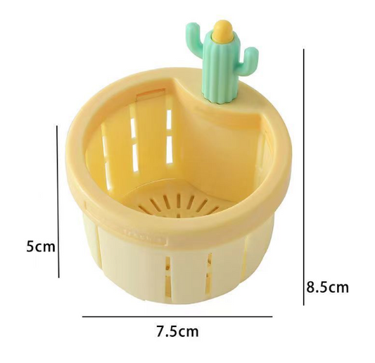 Cactus Sink Drain Strainer — Auto-Dump Food Waste Catcher