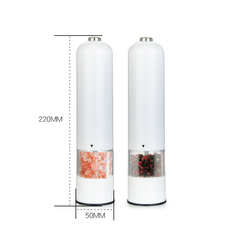 Electric Salt & Pepper Grinder — One-Touch Automatic Mill