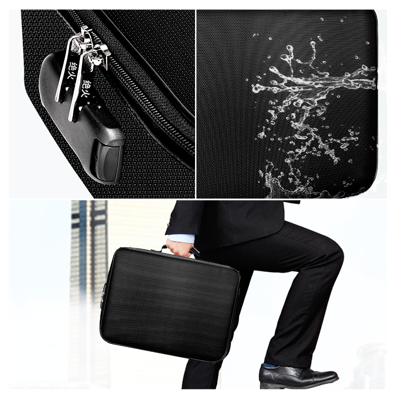 FireProof Document Organizer Bag — Protect Your Most Important Papers
