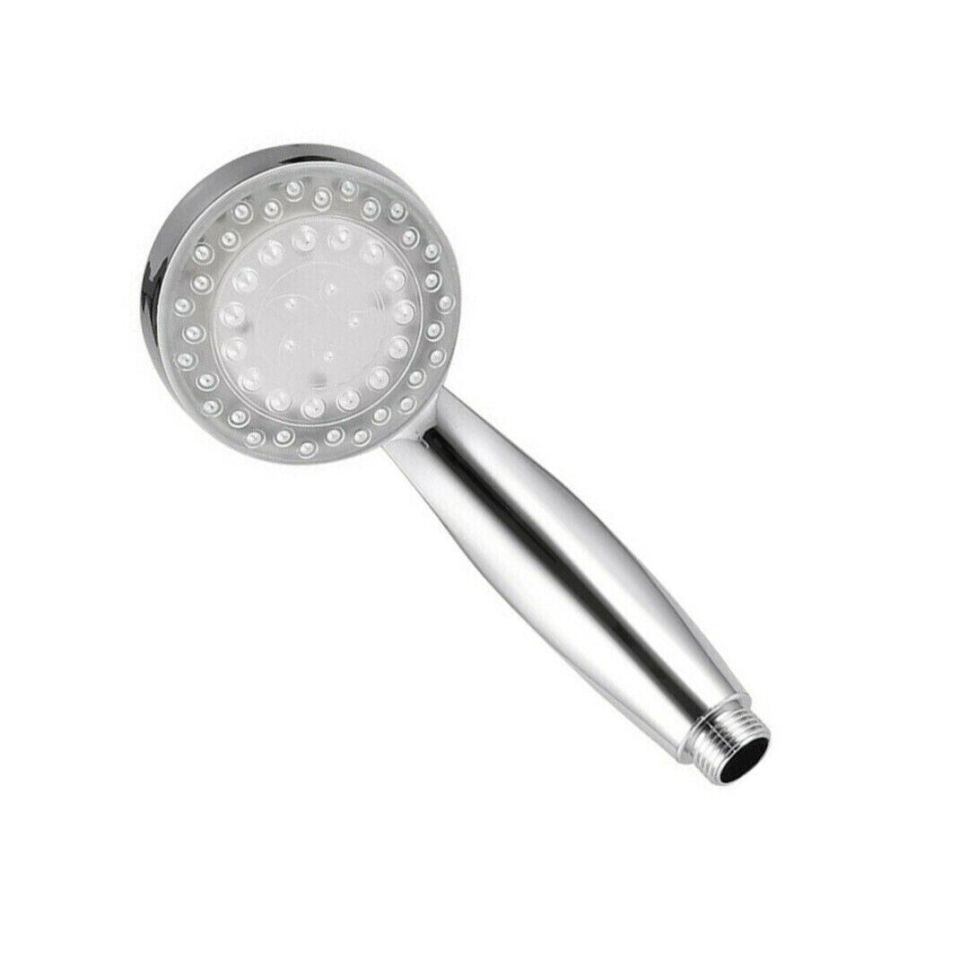 7-Color LED Shower Head — Water Powered Color Changing Shower